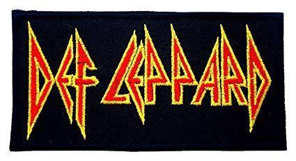 Def Leppard Band Logo - Amazon.com: 1 X Def Leppard Band t Shirts Logo MD06 Iron on Patches ...