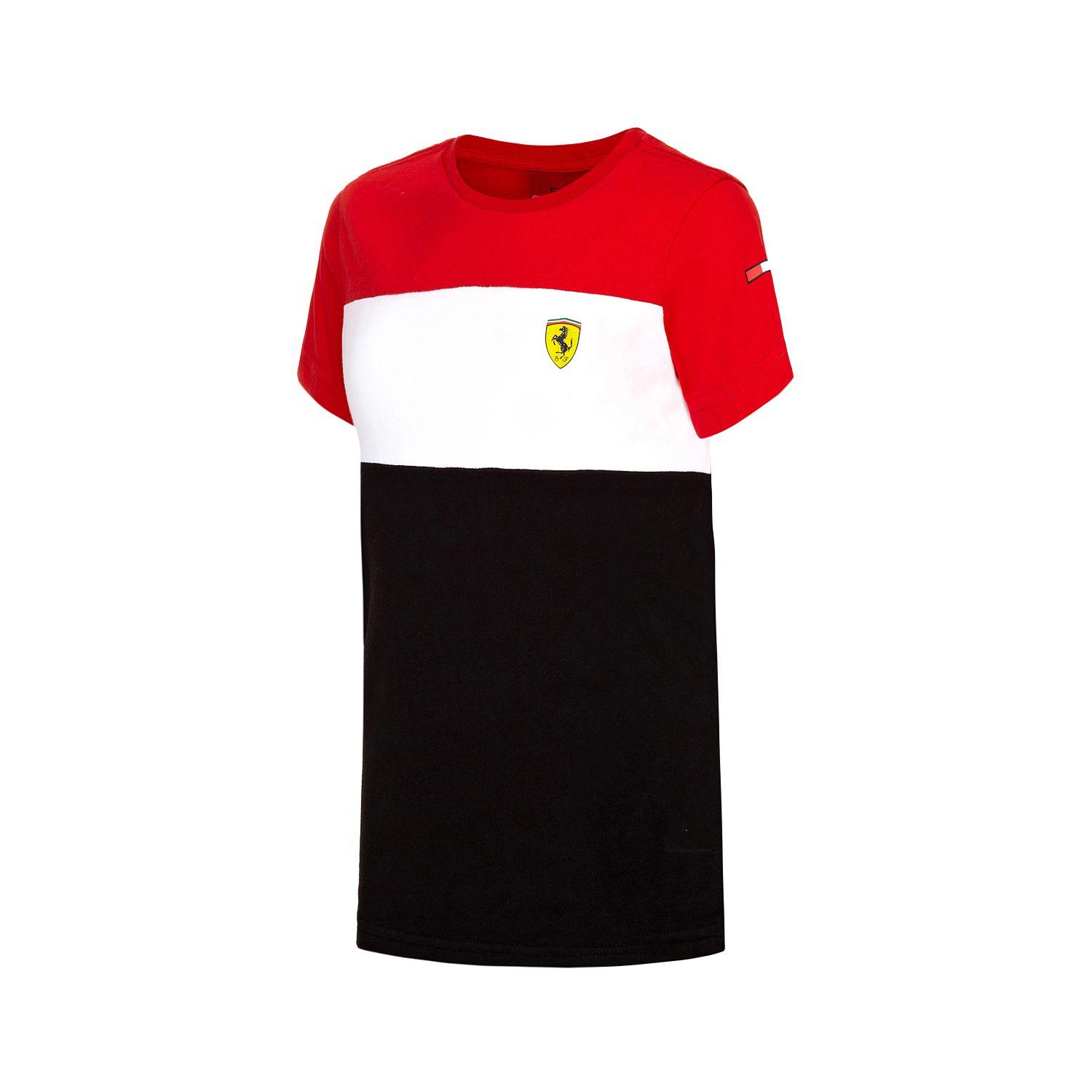 Red White Race Logo - 2016 Ferrari F1 Team Kids Race T-shirt Red/White/Black (128 cm (kids ...