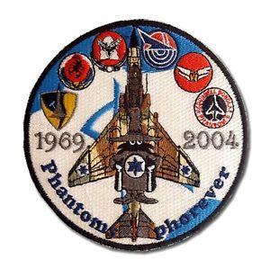 Israeli Air Force Logo - Israeli Air force F-4 Phantom Fighting Jet 1969-2004 Embroidered ...