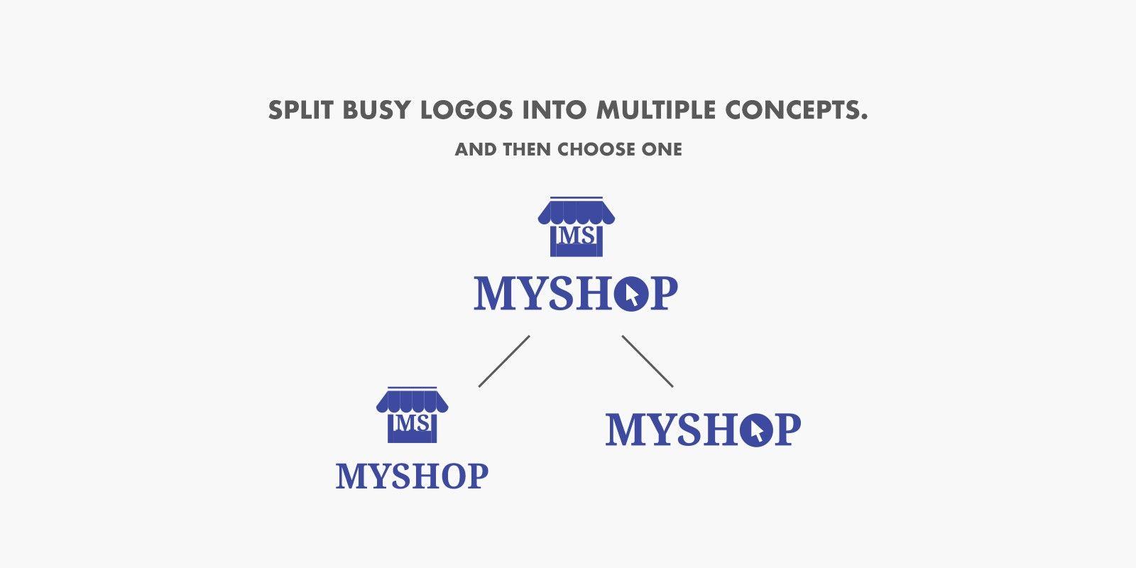 Busy Logo - These Common Logo Design Oversights May Be Making Your Business Look ...