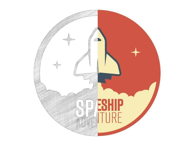 Spaceship Logo - Spaceship Adventure Logo by Jon Farmer | Dribbble | Dribbble