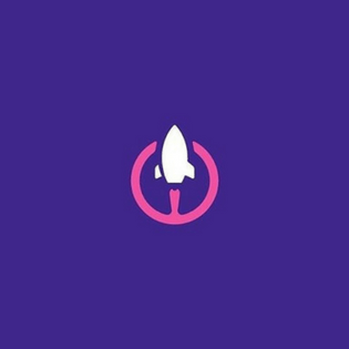 Spaceship Logo - spaceship logo design by rachouan | LOGO CHALLENGE | Pinterest ...