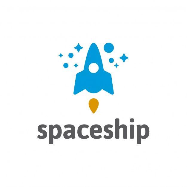Spaceship Logo - Spaceship logo design Vector