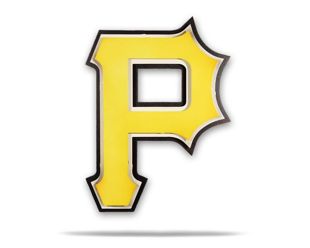 Pittsburgh Pirates P Logo - MLB Pittsburgh Pirates - Hex Head Art