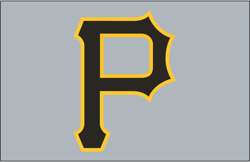 Pittsburgh Pirates P Logo - Pittsburgh Pirates Cap Logo - National League (NL) - Chris Creamer's ...