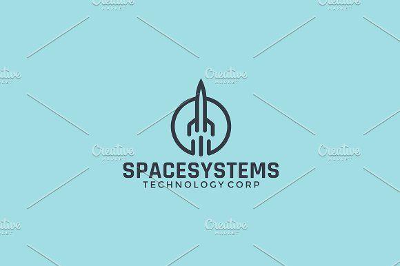Spaceship Logo - Spaceship Logo Template (3) ~ Logo Templates ~ Creative Market