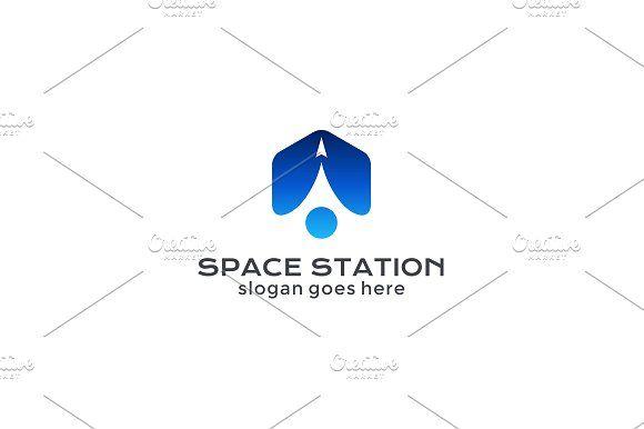 Spaceship Logo - Rocket logo template, spaceship (5) ~ Logo Templates ~ Creative Market