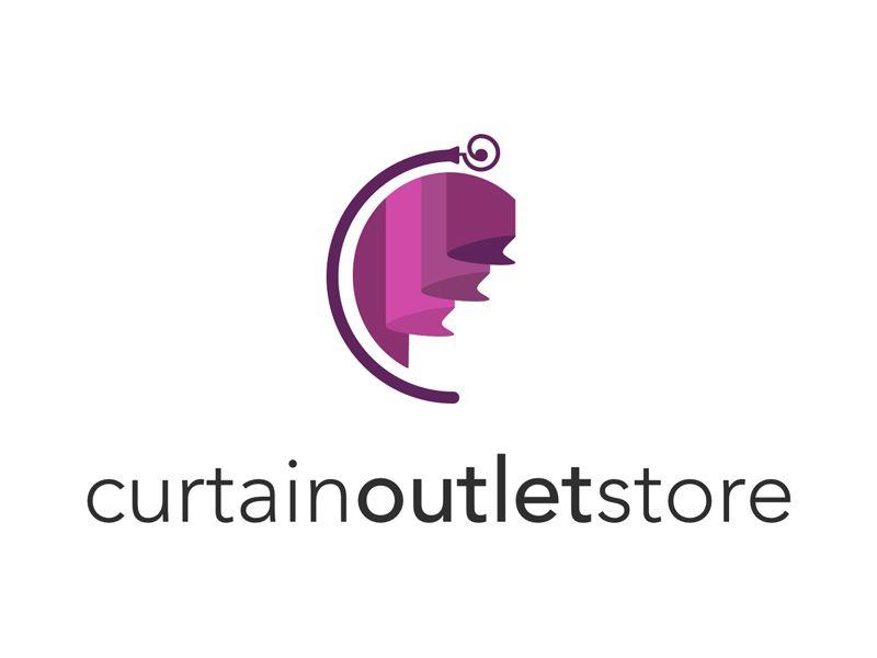 Outlet Store Logo - Curtain Outlet Store Logo