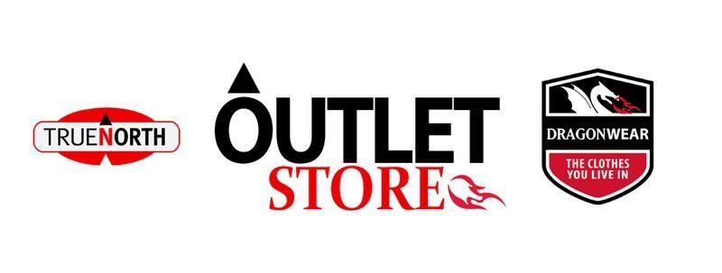 Outlet Store Logo - True North Gear and DragonWear Outlet Store