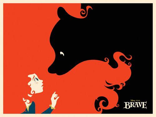 Disney Brave Logo - Disney/Pixar Brave Poster | Michael De Pippo