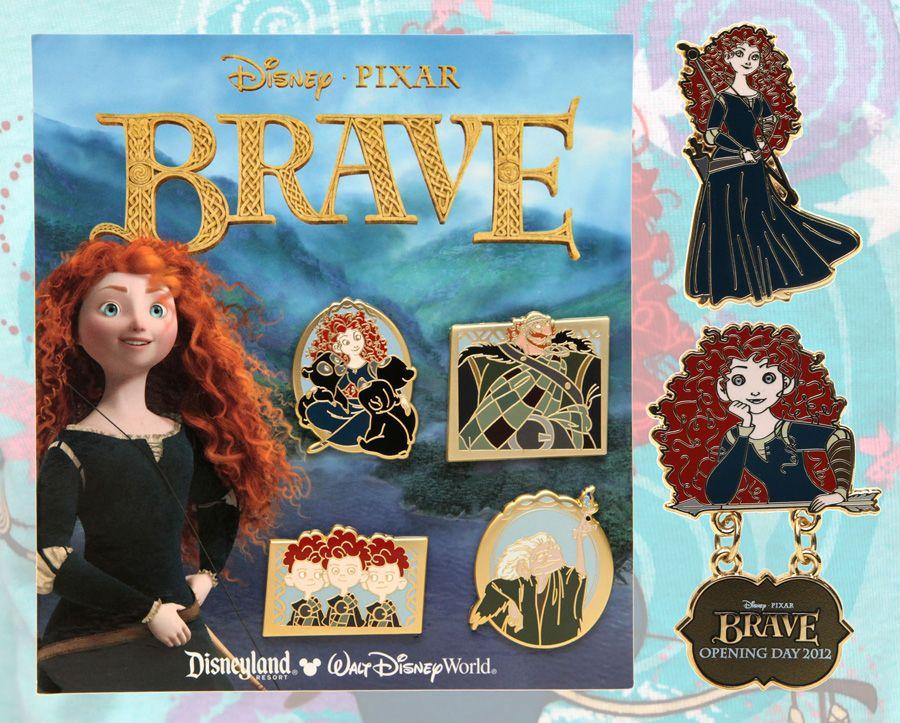 Pixar Brave Logo - Choosing Merchandise from DisneyŸ•Pixar's 'Brave' at Disney Parks ...