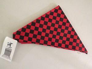 Red Checkered Square Logo - NEW BLACK & RED CHECKERED SQUARE BANDANA HANDKERCHIEF HEAD WRAP BY ...