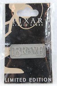 Disney Brave Logo - Disney Pixar Studio Store LE Pin Brave Merida Logo | eBay
