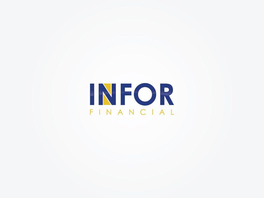 Infor Logo - Professional, Serious, Financial Logo Design for INFOR FINANCIAL