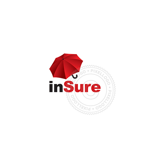 Red Umbrella Logo - Insurance Company Logo - Red Umbrella | Pixellogo