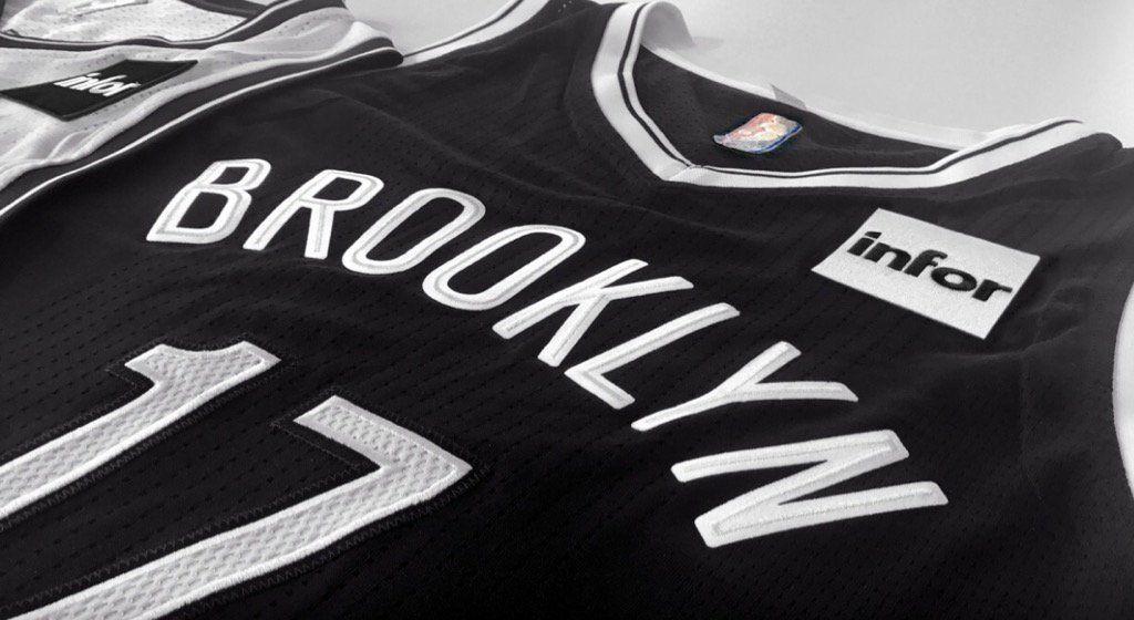 Infor Logo - Infor logo on @brooklynnets patch has changed. all black & white ...