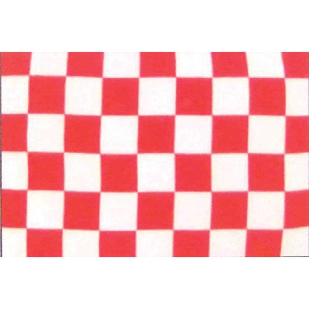 Red Checkered Square Logo - Stiffy Legal Red Checkered Replacement Flag - ChapMoto.com