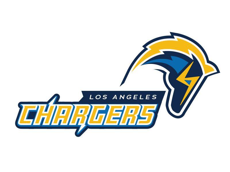 NFL Chargers Logo - NFL LA Chargers Logo v2 by Martin Merida | Dribbble | Dribbble