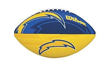NFL Chargers Logo - Wilson NFL Junior Team Logo Football (San Diego Chargers): Amazon.co ...