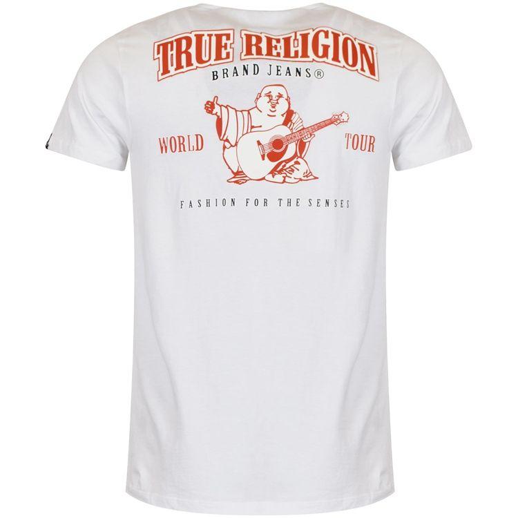 Red True Religion Horseshoe Logo - Find True Religion T-Shirts Store - Men True Religion Red Horseshoe ...