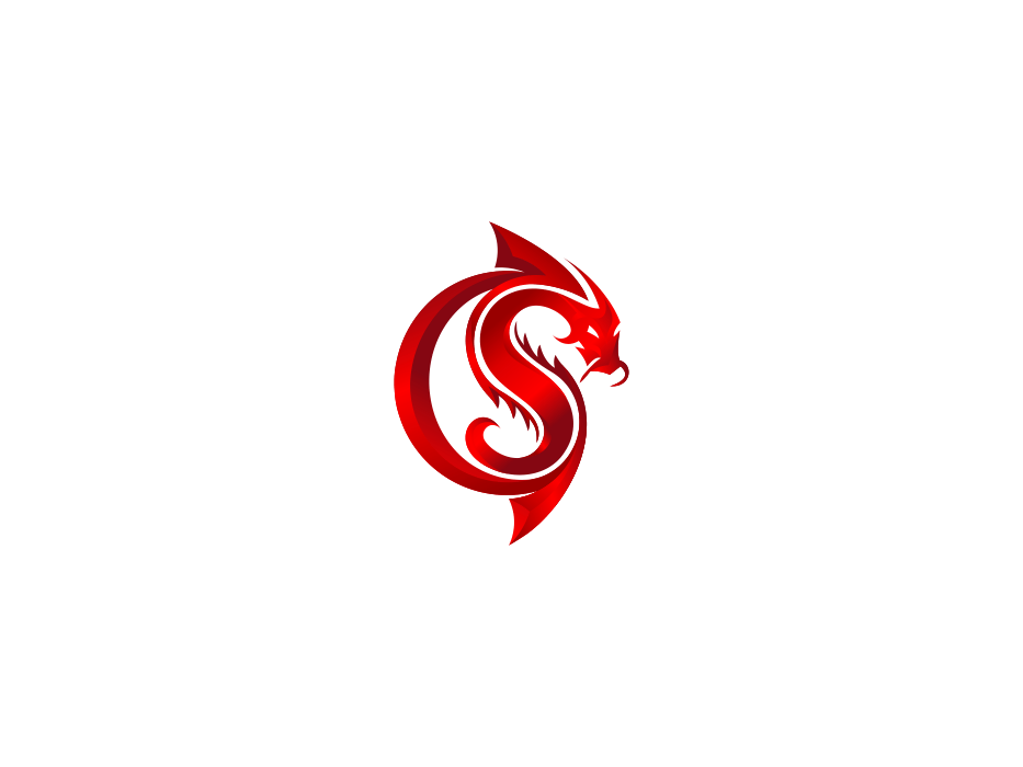 Fire Dragon Logo - CS dragon fire logo by Jimoji | Dribbble | Dribbble