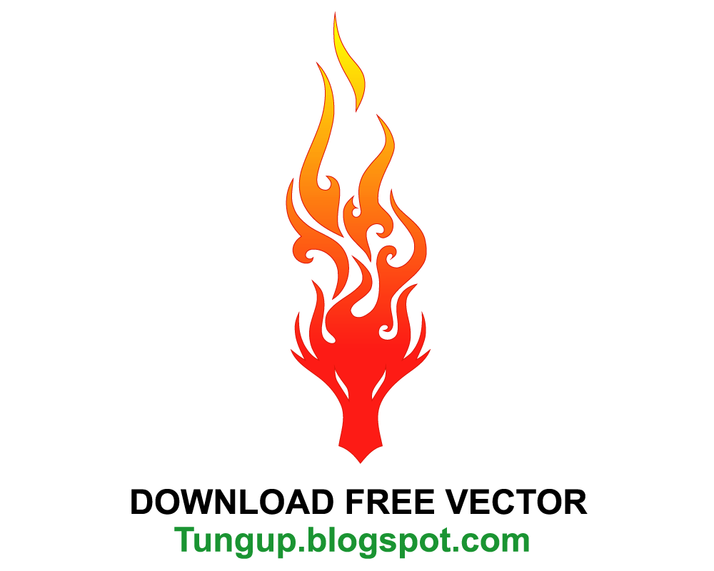 Fire Dragon Logo - Free Download Logo Dragon head burning fire - Tung Up