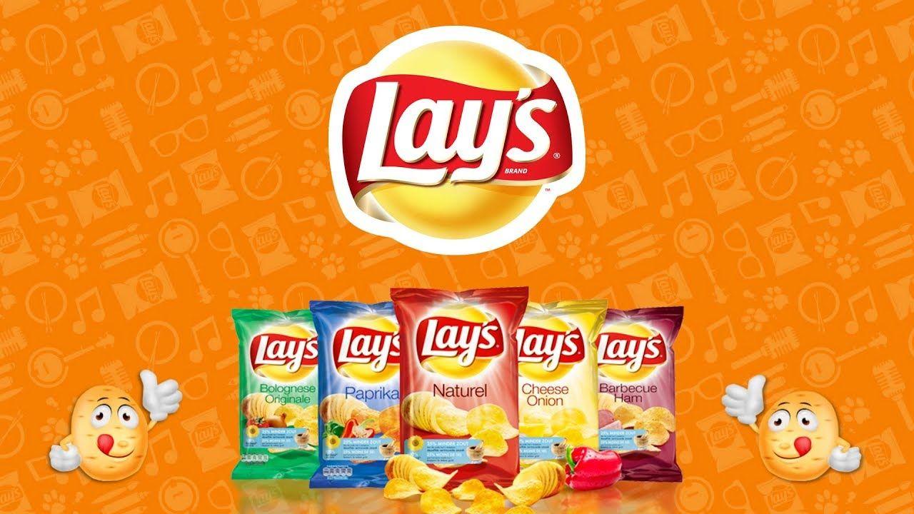 Lays Chips Logo - LAY'S Potato Chips Logo Plays With Funny Potato Parody