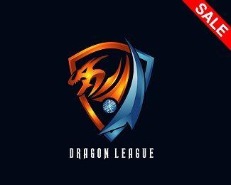 Fire Dragon Logo - Dragon League Designed by JimjemR | BrandCrowd