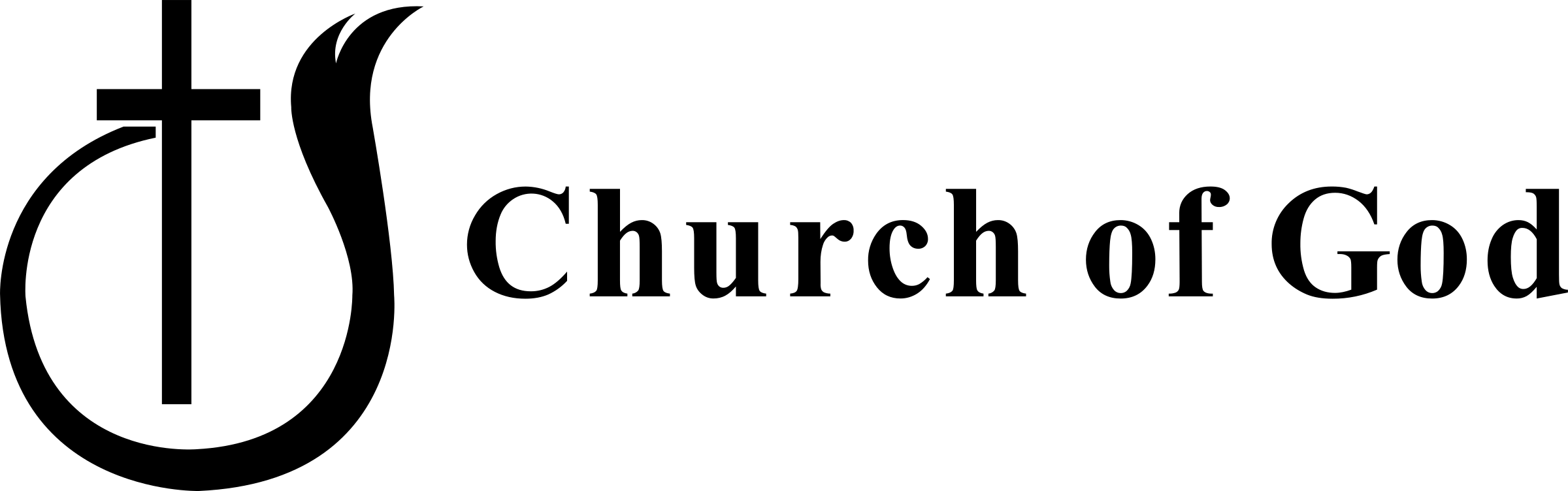 Black Church of God Logo - church of god Logo PNG Transparent & SVG Vector - Freebie Supply
