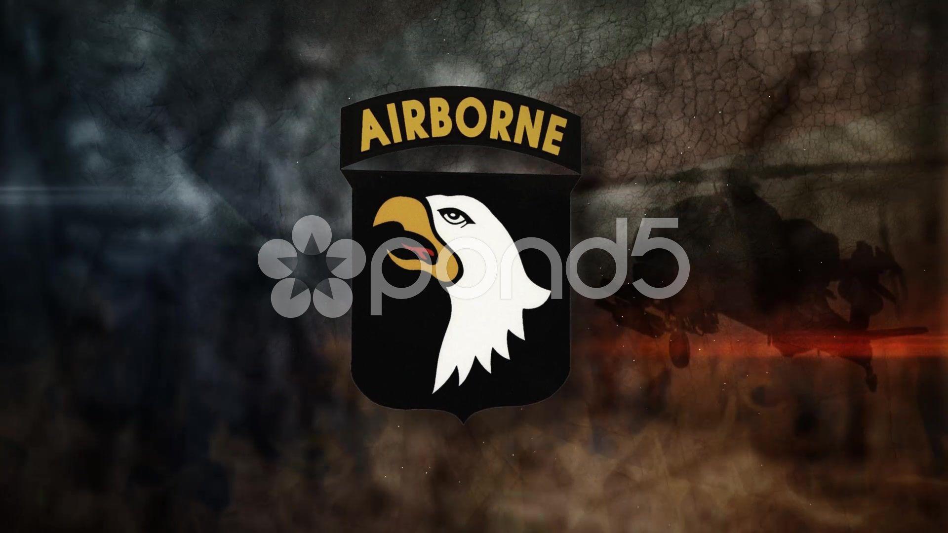 The Bird Division Logo - 101th airborne division logo animation ~ Hi Res #41456611