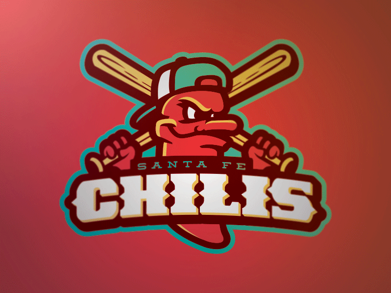 Chillis Logo - Santa Fe Chilis Baseball Club by Grant O'Dell. Logos. Logo design