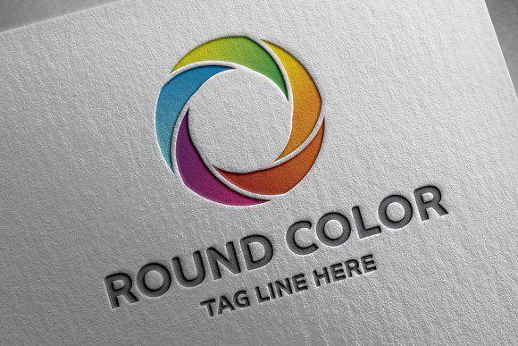 Rainbow Circle Logo - Rainbow Circle United Logo ~ Logo Templates ~ Creative Market