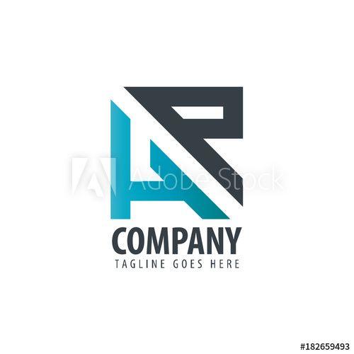 Square with Triangle Logo - Initial Letter HP Design Square and Triangle Logo - Buy this stock ...