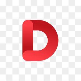 Red D- Logo - Letter D Png, Vectors, PSD, and Clipart for Free Download