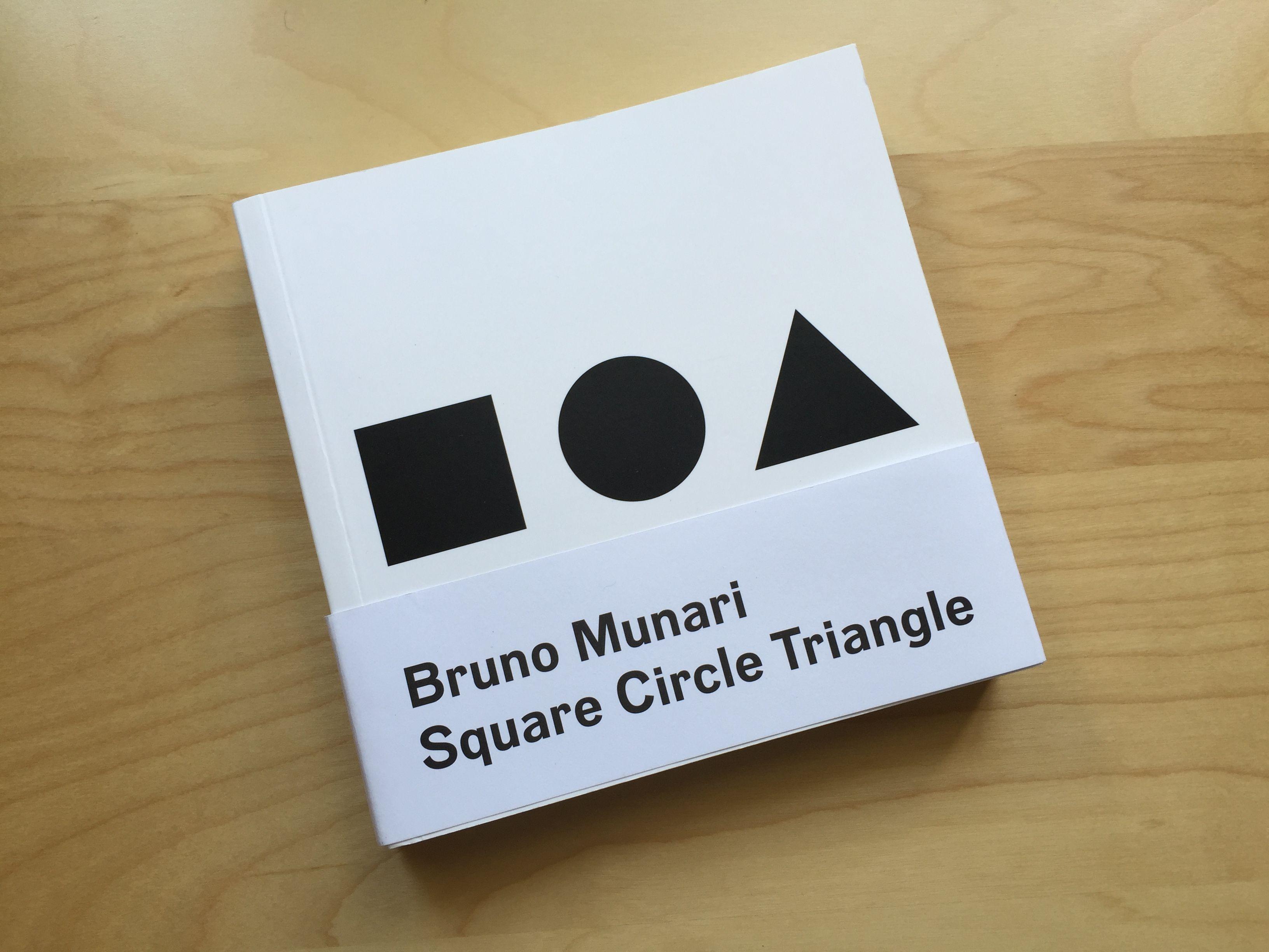 Square with Triangle Logo - Square Circle Triangle by Bruno Munari - Fonts In Use