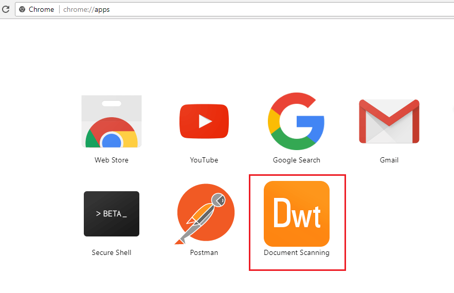 Chrome Apps Logo - Building Chrome Extension with Dynamic Web TWAIN