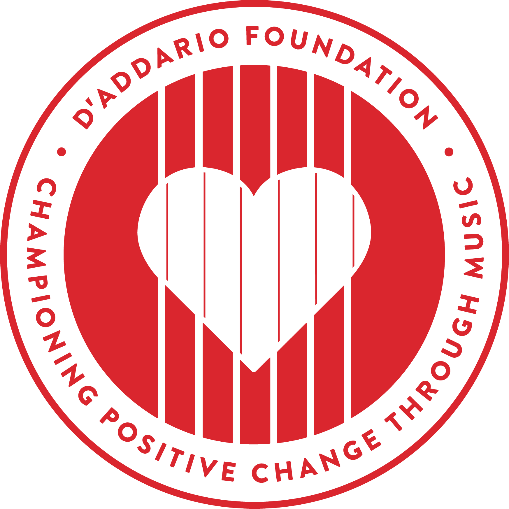 Red D- Logo - Brand Assets – D'Addario Foundation