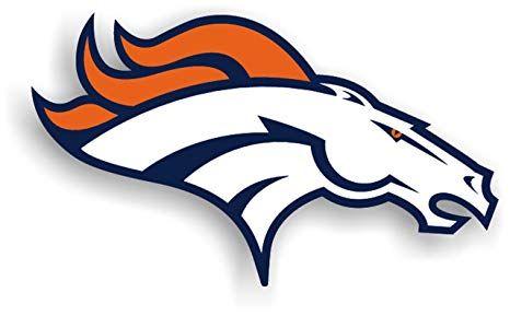Broncos Logo - Amazon.com: Fremont Die NFL Denver Broncos 12-Inch Vinyl Logo Magnet ...
