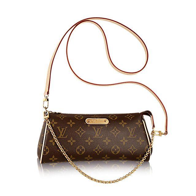 Small Louis Vuitton Logo - Louis Vuitton Eva Clutch Monogram (M95567) - Designer Handbags for ...