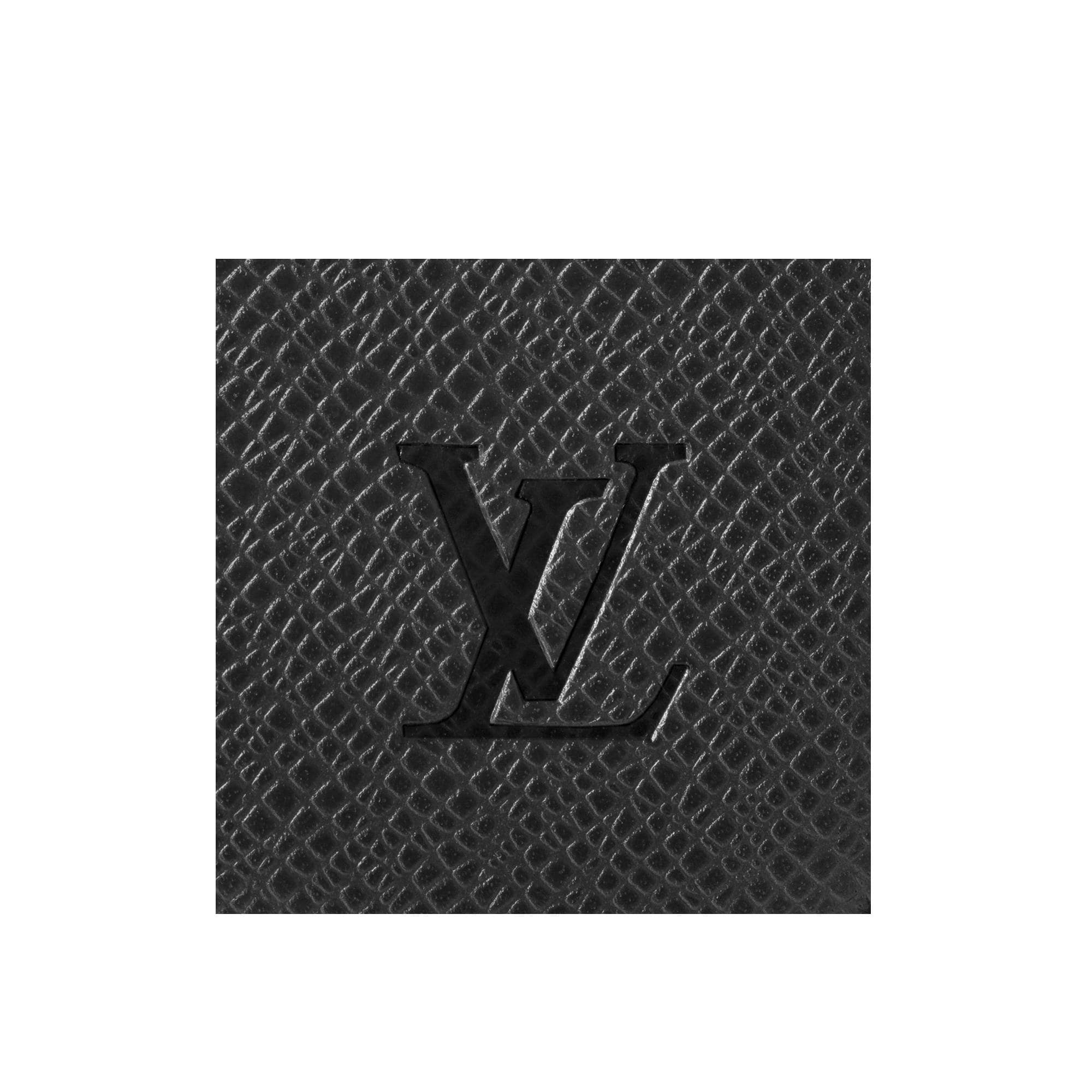 Small Louis Vuitton Logo - Kasai Clutch Taiga Leather - Men's Bags | LOUIS VUITTON