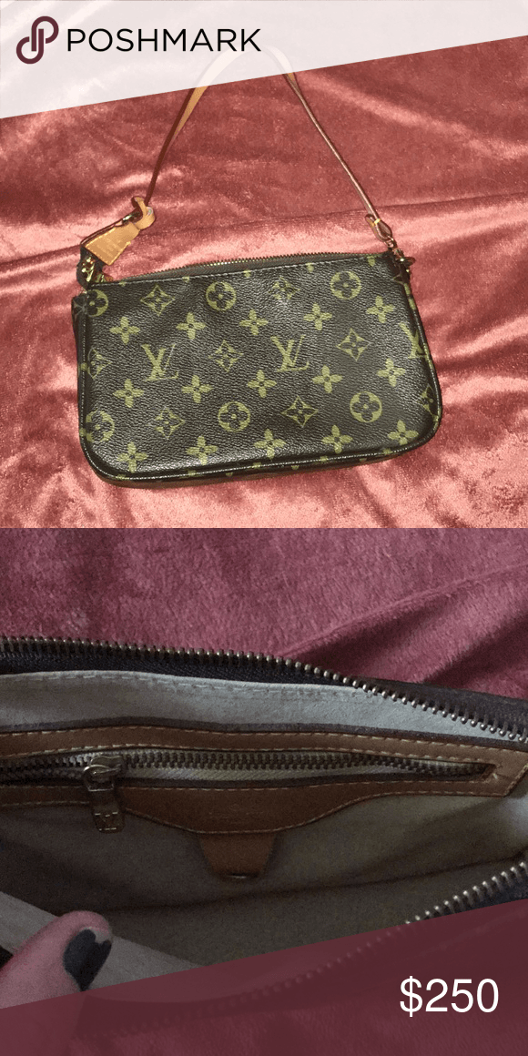 Small Louis Vuitton Logo - Small Louis Vuitton Purse Small brown purse with Louis Vuitton logo ...