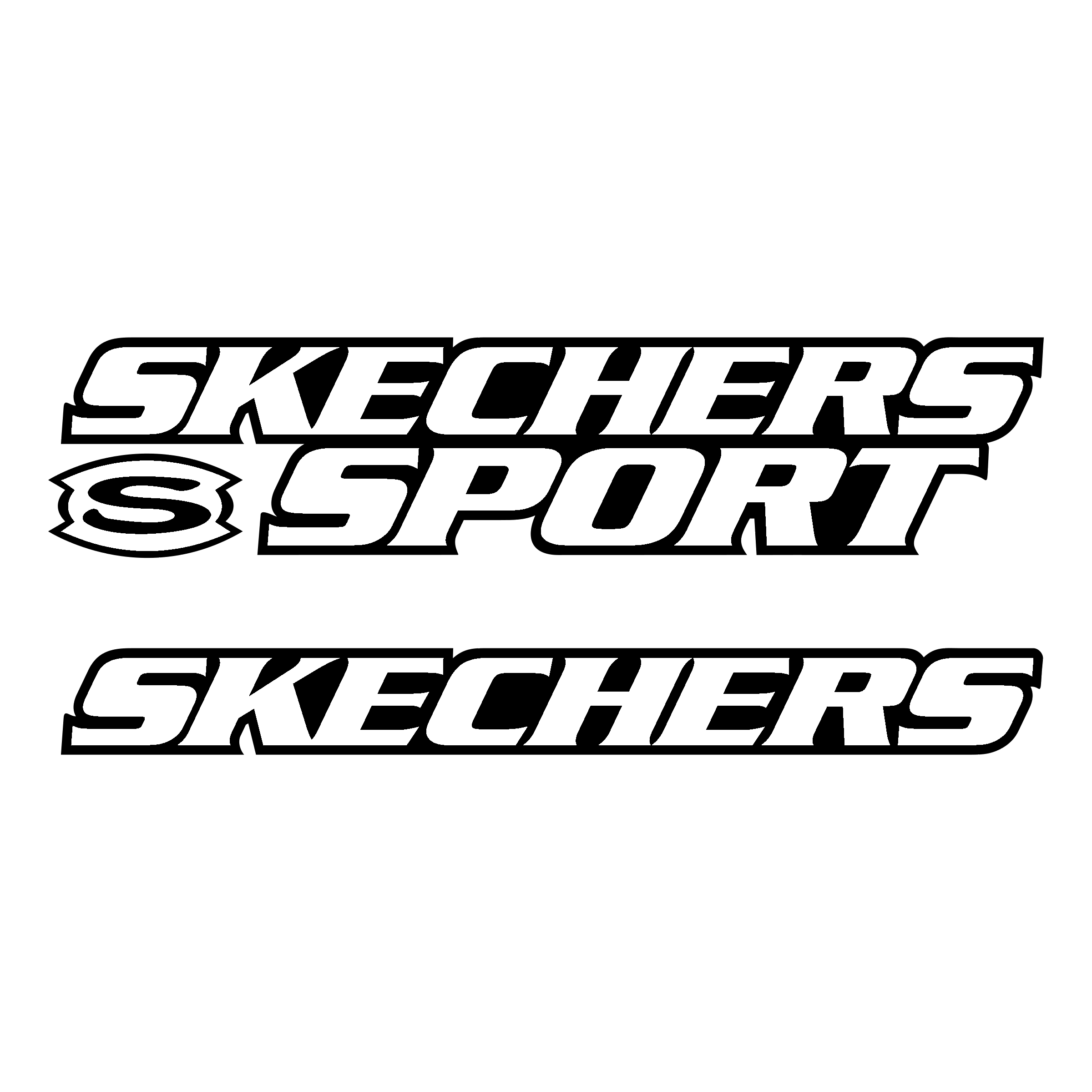 Black Skechers Logo - Skechers Logo PNG Transparent & SVG Vector