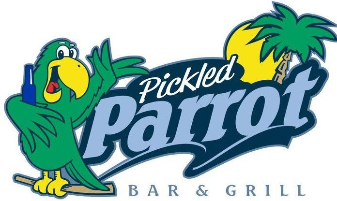 Pickle Bird Logo - Pickled Parrot - Downtown