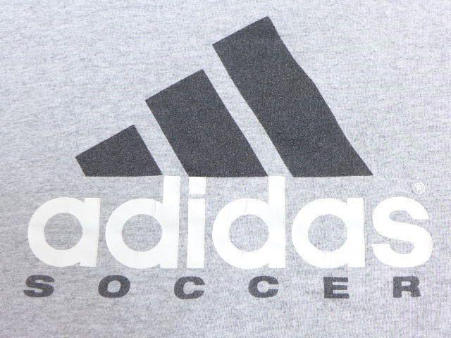 Old Adidas Logo - RUSHOUT: Old clothes vintage T-shirt Adidas adidas logo gray marbled ...