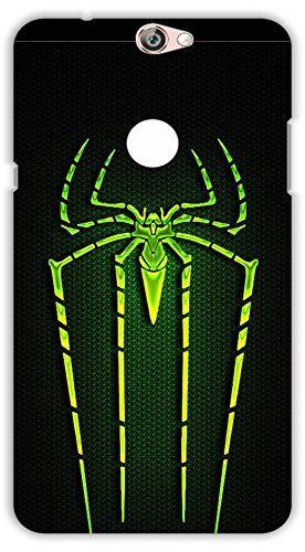 Green Spider Logo - Crazy Beta Spiderman colourful green spider logo design: Amazon.in ...