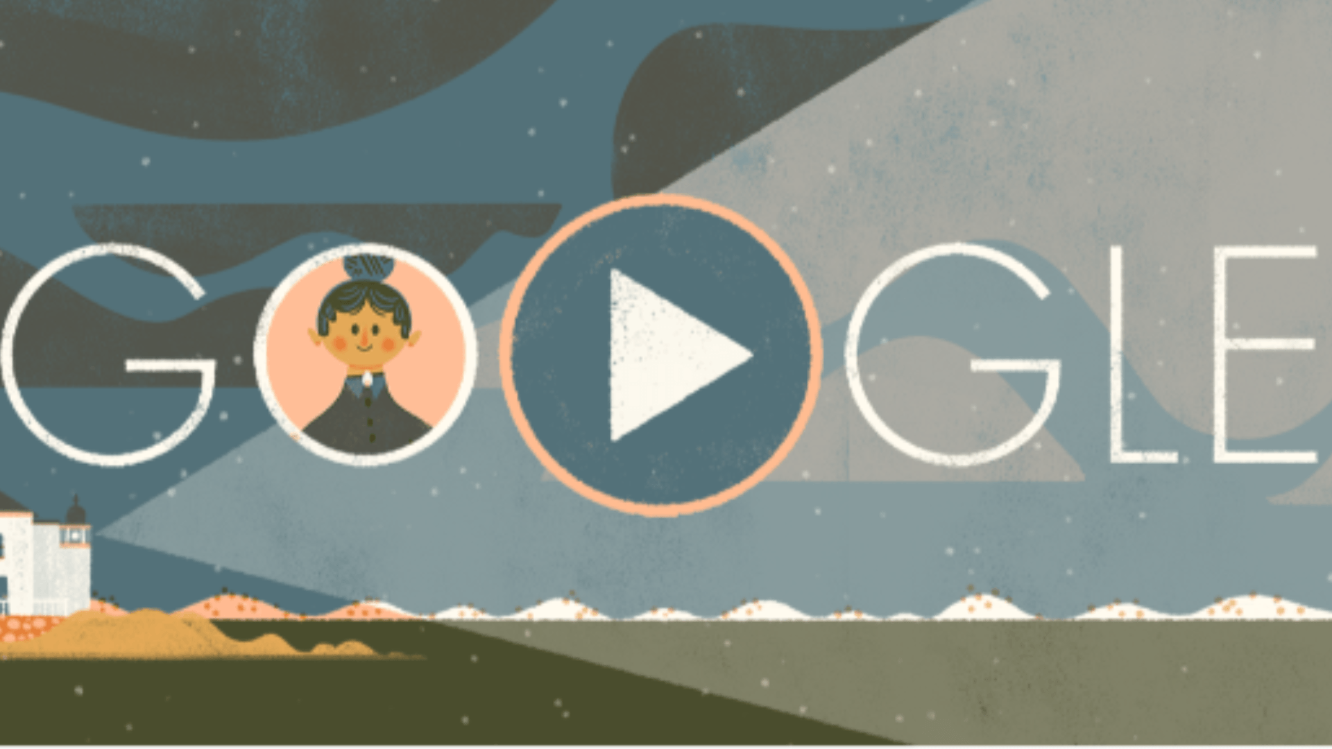 American Google Logo - Ida Lewis Google doodle marks 175th birthday of 'America's Bravest ...