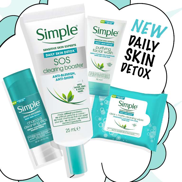 Personal Care Product Logo - Simple: Sensitive Skin Care Experts | Simple® Skincare