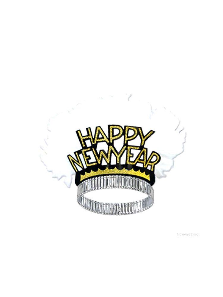 Black and Gold Bird Logo - Happy New Year Gold Bird of Paradise Tiaras - Party Supplies from ...