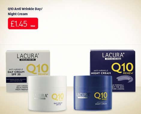 Personal Care Product Logo - Lacura Skincare Range - ALDI UK