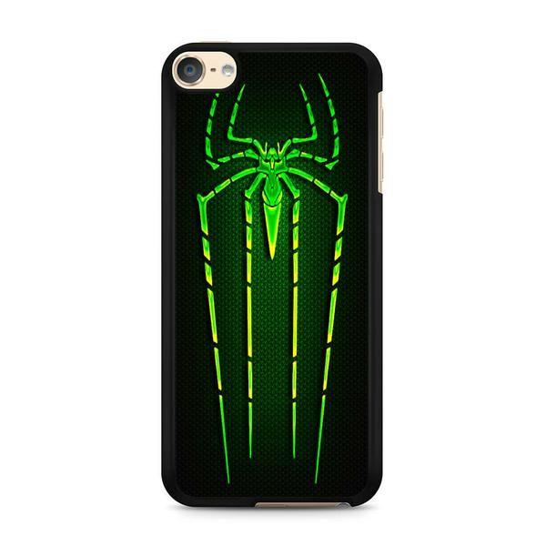 Green Spider Logo - Spider Man Green Logo iPod Touch 6 Case – ETERNALCASE